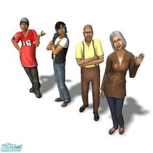 Sims 2 —  by Moza — <strong>A cleaned up family file for your convenience.</strong><br />Patrizio Monty