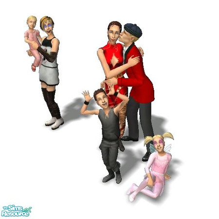 Sims 2 —  by Moza — <strong>A cleaned up family file for your convenience.</strong><br />Goneril\'s