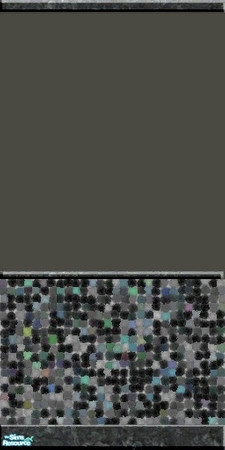 Sims 2 — Mixed Up In Black Mosaic II by Maegen — Beautifully crafted and laid by hand. This isn't the cheap stuff you