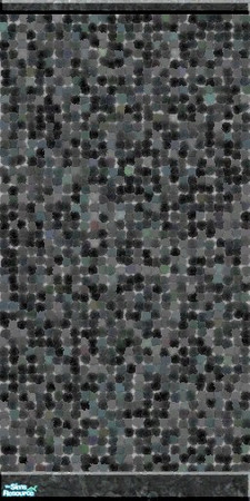 Sims 2 — Mixed Up In Black Mosaic by Maegen — Beautifully crafted and laid by hand. This isn't the cheap stuff you find