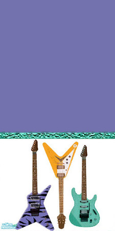 Sims 2 — Boogie on down by viwsim — A wall for your music room. Seamless.