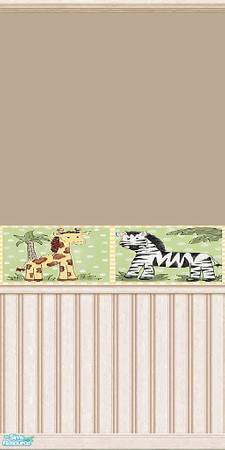 Sims 2 — Animals on Brown by Lorah — For children and young teens.