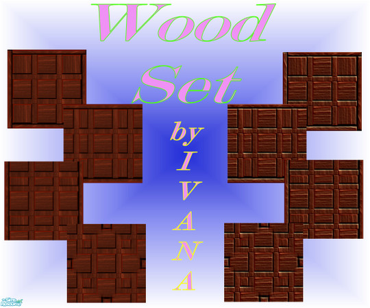 Sims 2 — Wood Set by Ivancica — by Ivana