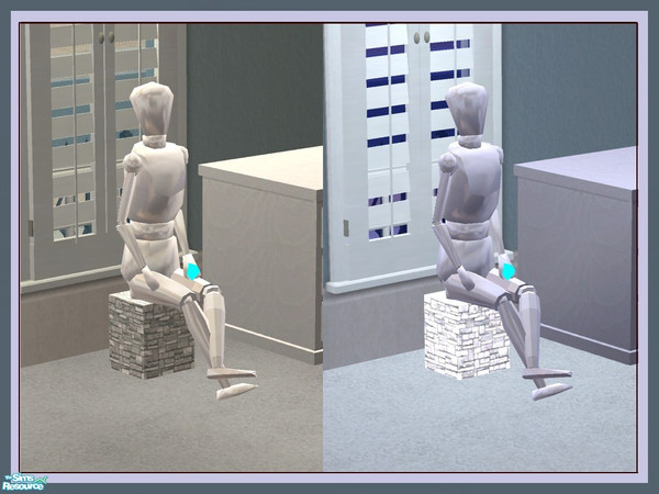 Sims 2 — Hodge Podge Dining Room - Floor Lamp by Dgandy — MESH-Traditional meets contemporary. 