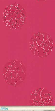 Sims 2 — Pink/silver  wall by viwsim — A pink wall with silver effect. Great for teen girls room. Seamless.