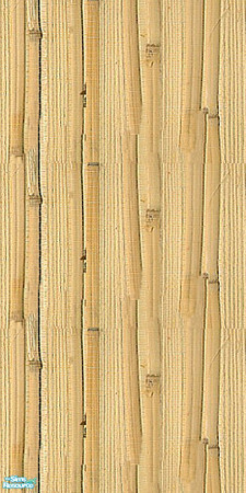 Sims 2 — Bamboo Walls 6 by iZazu — Bamboo Walls & Floor Set is totally constructed of the finest bamboo. Enjoy! by