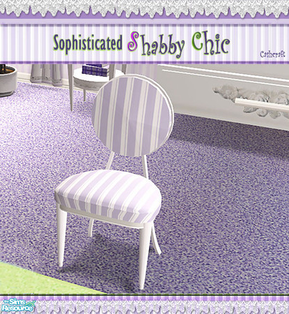 Sims 2 — Sophisticated Shabby Chic Chair by Cashcraft — 