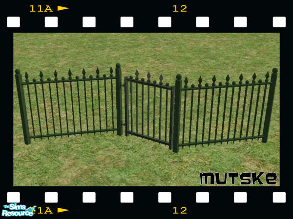 Sims 2 — Windsor Gate 03 recolor by Mutske — Windsor Gate - Recolor Fully working.