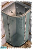 Marble and Metal Bathroom - Shower by lindakelly - Click to view and download separately!