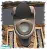 Marble and Metal -Toilet by lindakelly - Click to view and download separately!