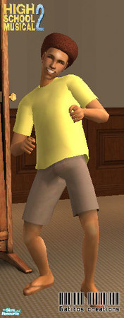 Sims 2 — Chad Danforth (HSM 2) by __gatitos__ — Chad Danforth from the movie High School Musical 2. Please do not