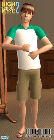 Sims 2 — Troy Bolton (HSM 2) by __gatitos__ — Troy Bolton from the movie High School Musical 2. Please do not re-upload.