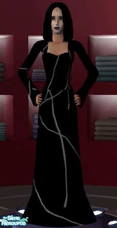 Sims 2 — Bellatrix lestrange - harry potter movie by andi and grim — sorry if i spelt it wrong :P im not very good at