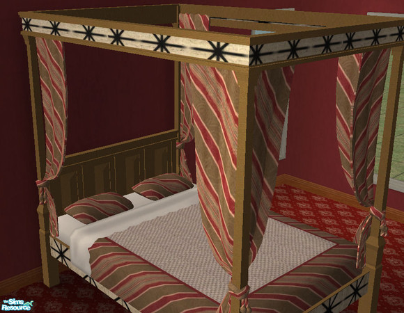 Sims 2 — TC 57 maxis bedroom - Tc 57 Maxis Bedroom Bed by H3wwy — Texture challenge 57 recolour of maxis objects. No mesh