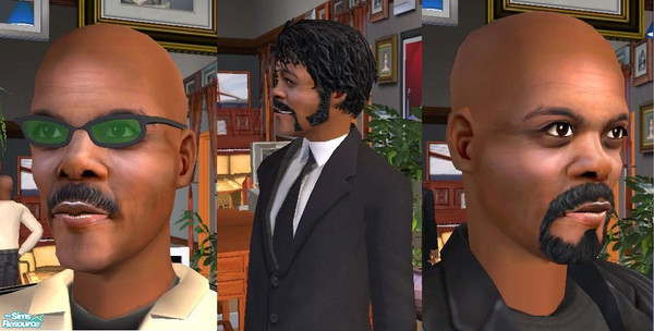 Sims 2 — Samuel L. Jackson by dafe_333 — One of the late bloomers of Hollywood, actor Samuel L.Jackson, well known for