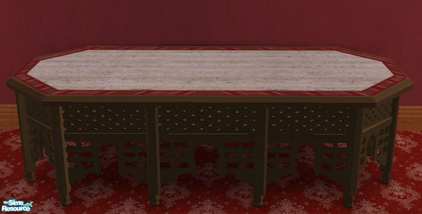 Sims 2 — TC 57 maxis bedroom - Tc 57 Maxis Bedroom Coffee Table by H3wwy — Texture challenge 57 recolour of maxis