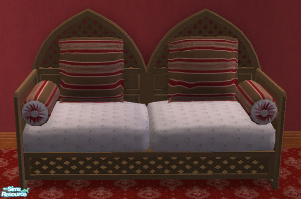 Sims 2 — TC 57 maxis bedroom - Tc 57 Maxis Bedroom Loveseat by H3wwy — Texture challenge 57 recolour of maxis objects. No