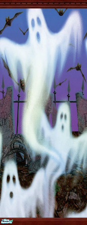 Sims 2 — Ghostly by lisa9999 — They are coming out of the walls.