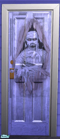 Sims 2 — Halloween Door Mummy by lisa9999 — A mummy breaking out of the door.