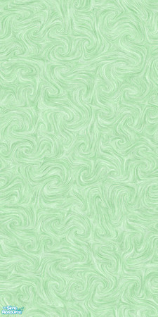 Sims 2 — MDP Pastel Green Swirl Solid by MelandStv — There are 6 colours and 2 textures for a total of 12 walls in this