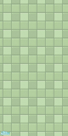 Sims 2 — Green Tiled Wall #3 by KalicoKat — Have your sims enjoy this soothing shade of green while bathing. This wall