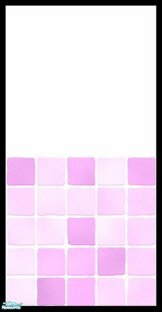 Sims 2 — MDP Pastel Purple Half White-Tile by MelandStv — There are 6 colourful walls in this set. hey are part of my