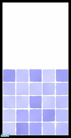 Sims 2 — MDP Lilac Half White-Tile by MelandStv — There are 10 colourful walls in this set. They are part of my Colour