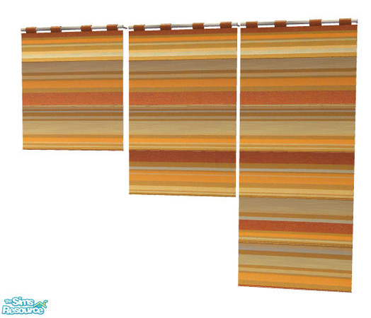 Sims 2 — More Curtains, please! #25 by Sophel21 — patterned recolors of mirakes Leyris - Bathroom - Blinds (master mesh).