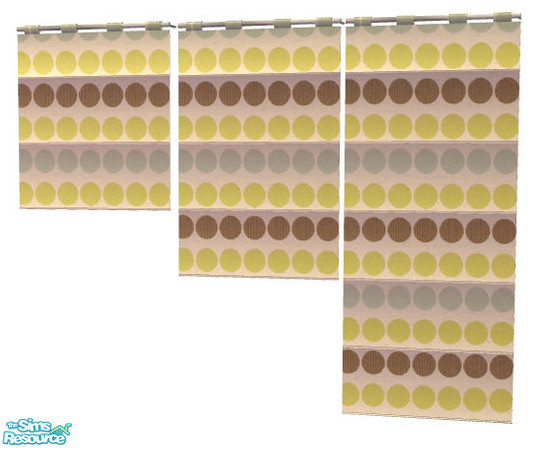 Sims 2 — More Curtains, please! #25 by Sophel21 — patterned recolors of mirakes Leyris - Bathroom - Blinds (master mesh).