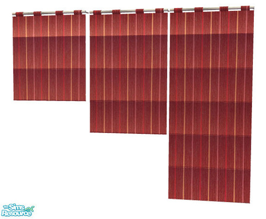 Sims 2 — More Curtains, please! #25 by Sophel21 — patterned recolors of mirakes Leyris - Bathroom - Blinds (master mesh).