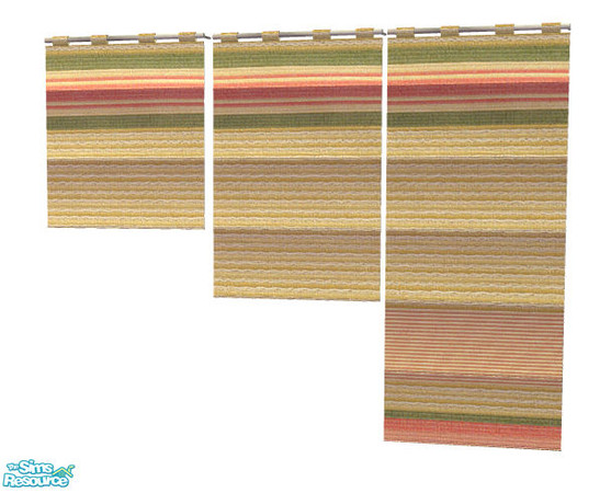 Sims 2 — More Curtains, please! #25 by Sophel21 — patterned recolors of mirakes Leyris - Bathroom - Blinds (master mesh).