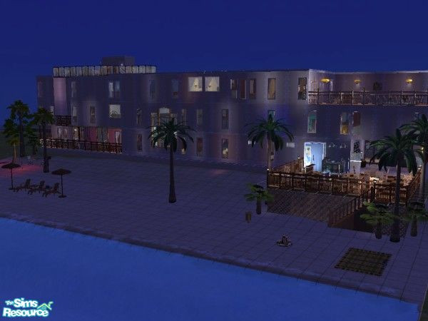 Sims 2 — Ruchfort Hotel by kurtnecolai — This is one of the hotel empire of the Ruchfort family, the owner of the biggest