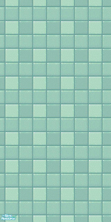 Sims 2 — Green Tiled Wall #2 by KalicoKat — Have your sims enjoy this soothing shade of green while bathing. This wall