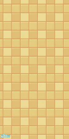 Sims 2 — Goldish Tile Wall by KalicoKat — Let the sun in with this goldish-colored tiled wall! Goes great with the