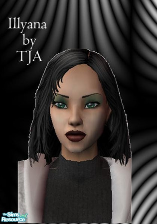 Sims 2 — Illyana by TJA — Just a character I've been developing for a story. She's not a very nice person. This is the