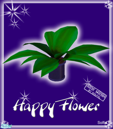 Sims 2 — Happy Flower by solfal — All you need to celebrate the new year!