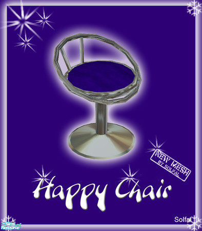 Sims 2 — Happy Chair by solfal — All you need to celebrate the new year!