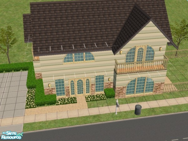 Sims 2 — 410DoveLanding by Fejeeper — This is the perfect starter. Fencened yard, walk in closet in the main bath, room