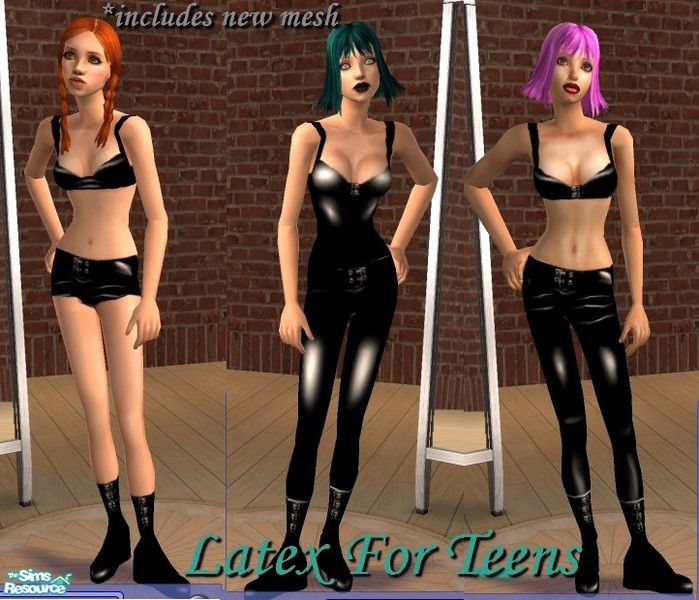 Latex Teens Sims 99