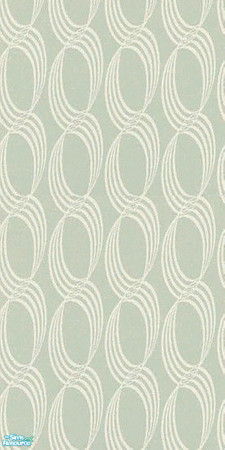 Sims 2 — Dusty blue by viwsim — A dusty blue modern wall with white circular pattern!