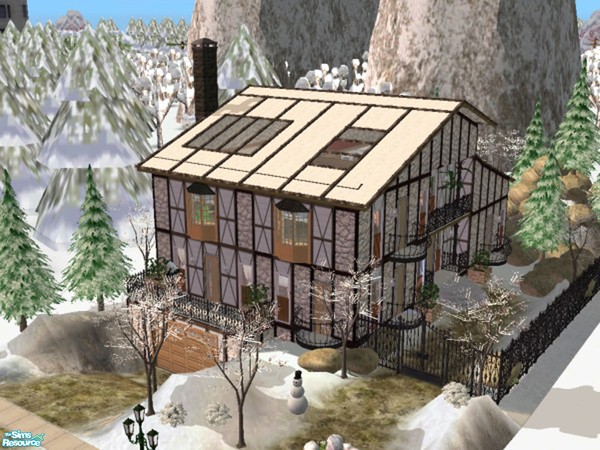 Sims 2 — CASA NA SERRA by srgmls23 — CASA NA SERRA DA ESTRELA(PORTUGAL)