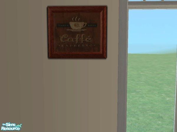 Sims 2 — 3rd Coffee House Picture by jewls2115 — A part of the "Coffee House Picture Set" - perfect to hang in