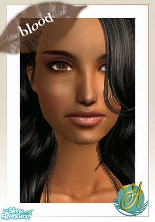 Sims 2 —  by Atracao — Voluminously, shining and romantic lips bewitch and fascinate.