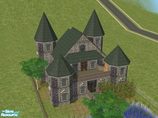 Sims 2 — small castle by beretta92 —  