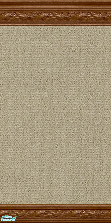 Sims 2 — jsf2WalnutAntelope by jsf — A slubbed, woven, grayish brown colored, heavily textured wallpaper in my walnut