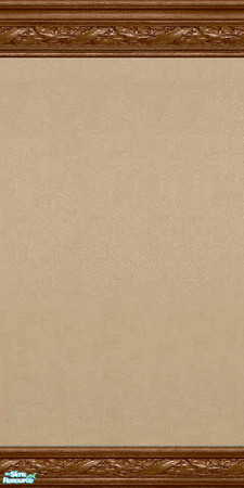 Sims 2 — jsf2WalnutMottledBrown by jsf — A subtlely textured, marble, wallpaper in a soft brown in my walnut mouldings.