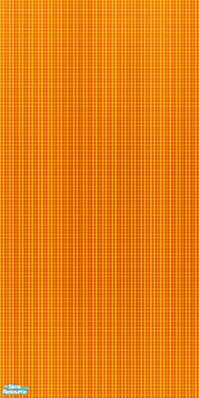 Sims 2 — Fully Orange Wall 1 by steppinpepper — Part of Fully Orange Dorm.