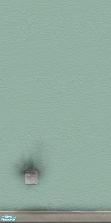 Sims 2 — nasty bedroom 3 by Sassy_Pants — a perfect combination of cracked paint and untidyness make up these nasty