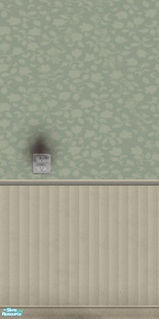 Sims 2 — filthy kitchen 5 by Sassy_Pants — this is some filthy old wallpaper! Looks good in the kitchen, but can be used
