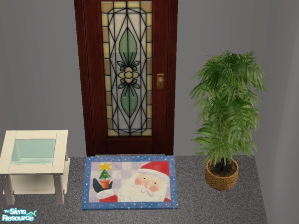 Sims 2 — Judy_1x1_DoorMat 2 by judyhugsnoopy — Another Christmas Door Mat Set. Enjoy :D **TSRAA** Note:You need to